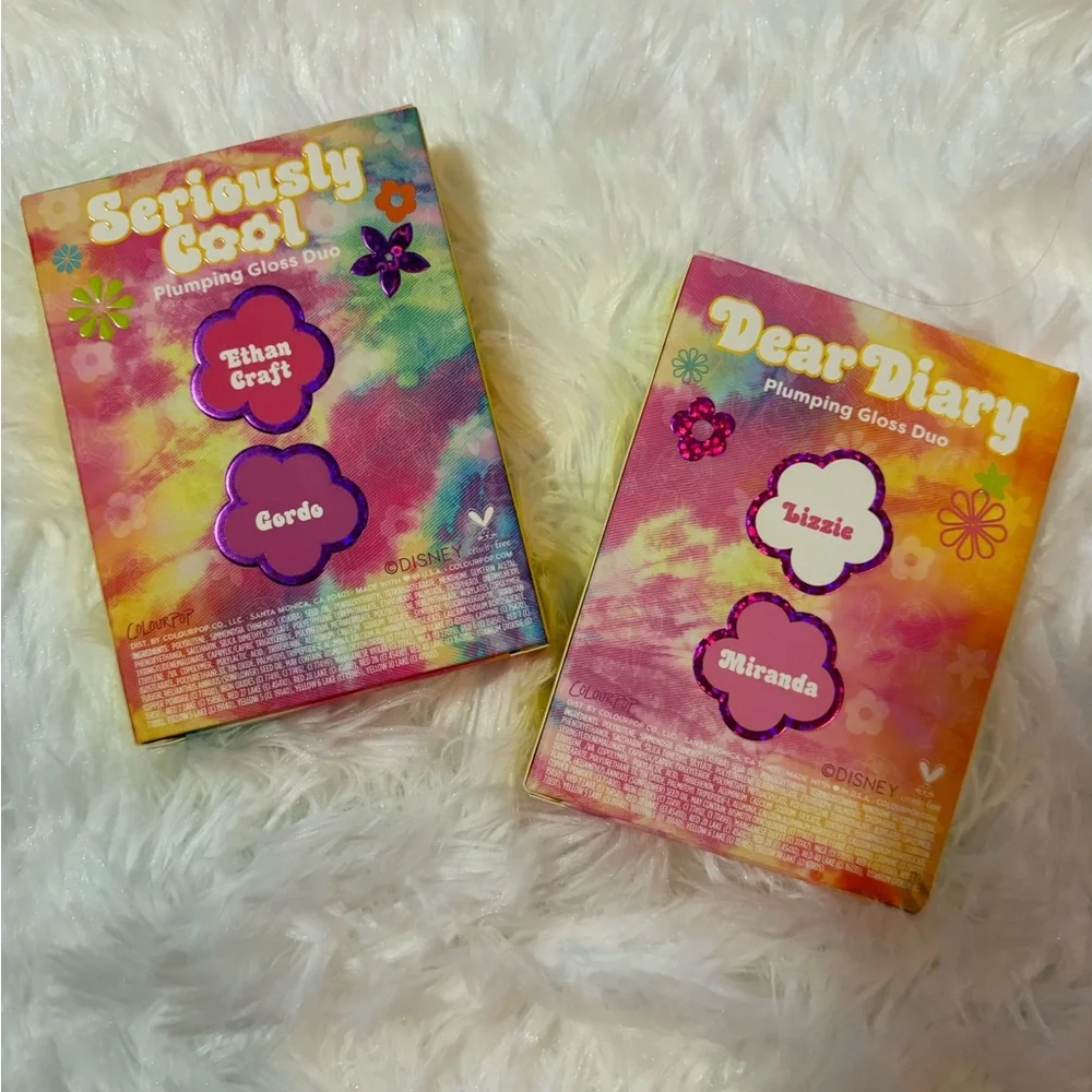 New ColourPop Plumping Lip Gloss Duo - Dear Diary & Seriously Cool
